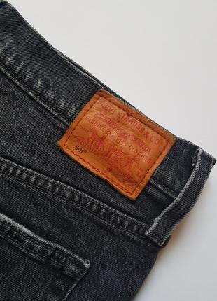 Стильні джинсові жіночі шорти levis оригінал, короткі джинсові шорти levis7 фото