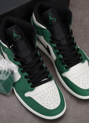 Jordan 1 mid "pine green"