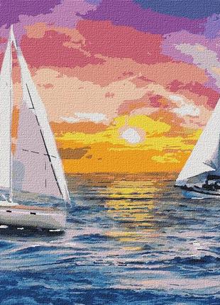 Картина по номерам встречая расвет кно2731