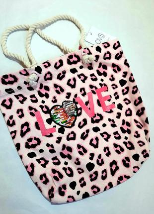 Шопер пляжна сумка для дівчинки сумка з тканини пляжка сумка для дівчинки