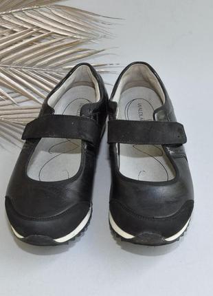 Зручні Шкіряні туфлі мокасини на широку проблемну ногу8 фото