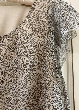 Натуральная шелковая ( 100% шелк) блуза/блузка нитевичка4 фото
