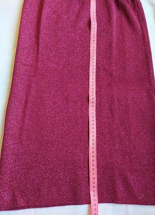 Бордовий червоний костюм з спідницею, теплий, добре тягнеться, сідає дуже добре, приємний до тіла, стильний5 фото