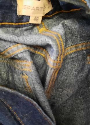 Шорты джинсовые тонкие большой размер3 фото