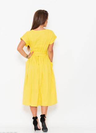 Жовта сукня2 фото