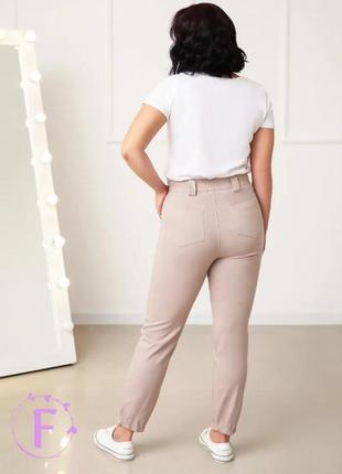 Жіночі брюки джоггеры "elias" тонкі2 фото