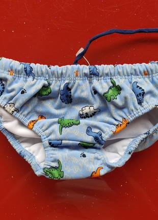 Bodyzone підгузки багаторазові для плавання купання хлопчику 3-6 м 62-68 см нові