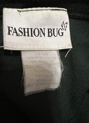 Зеленая бархатная футболка fashion bug5 фото