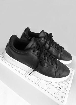 Шкіряні кросівки adidas mauve neo