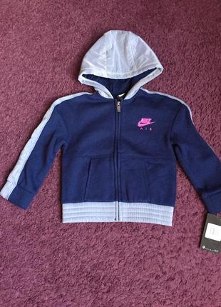 Худи толстовка nike g nsw nike air fz оригинал артикул 36f997-u9j