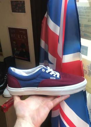 Кеди vans era bordo / blue текстиль ваг венс ванси венси