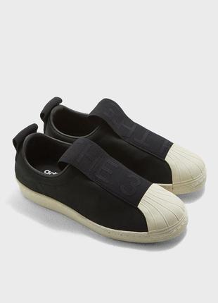 Кросівки adidas superstar bw3s slipon w cblack ny