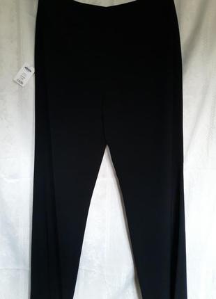 Новые женские брюки wardrobes, штаны большой размер, высокая посадка, высокий рост палаццо кюлоты2 фото