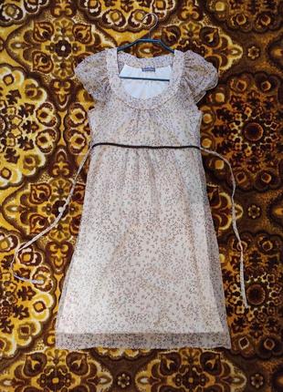 Нежное шифоновое платье размер xs-s плаття сукня6 фото