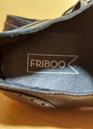 Кожаные туфли  оксфорд  friboo7 фото