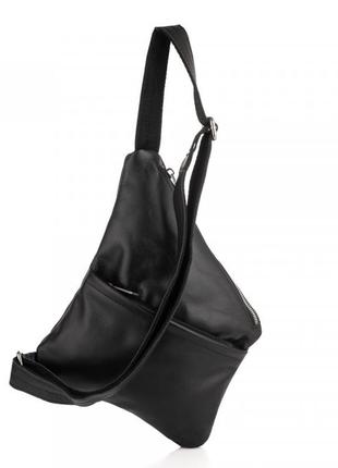 Шкіряна сумка через плече, рюкзак моношлейка ga-6501-4lx бренд tarwa2 фото