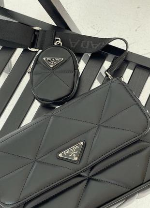 Черная маленькая идеальная женская сумочка качество 🔥4 фото