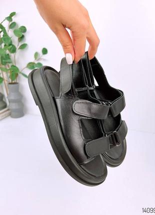 Шкіряні босоніжки жіночі натуральна шкіра чорні шкіряні босоніжки жіночі чорні натуральна шкіра