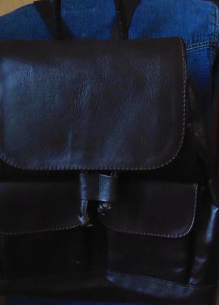 Городской рюкзак натуральная кожа египет /большой выбор сумок/4 фото
