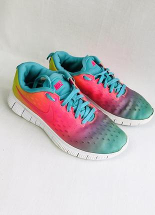 Кроссовки nike running rainbow3 фото