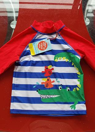 Mini club футболка для плавання 9-12м 74-80см нова