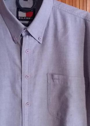 Сорочка/рубашка від tommy р 50 l оригінал стан нової короткий рукав