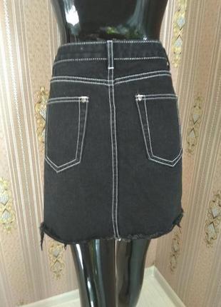 Суперкрутая джинсовая юбка5 фото