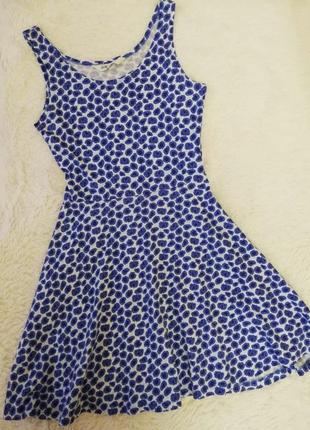 H&m  трикотажное платье сарафан 12-14 лет, рост 158-164