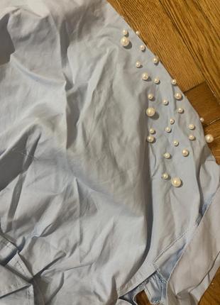 Блуза з перлами