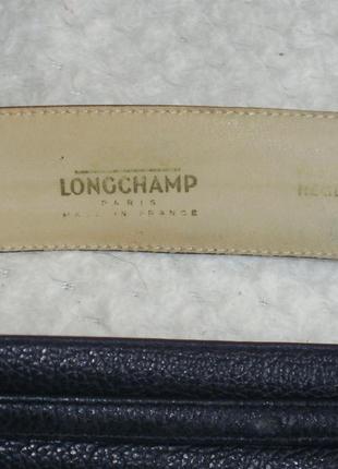 Longchamp (оригінал) шкіряний ремінь5 фото