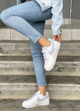 Кросівки шкіряні, кеди жіночі, кроссовки nike huarache rose pale dress women blue sandals❤