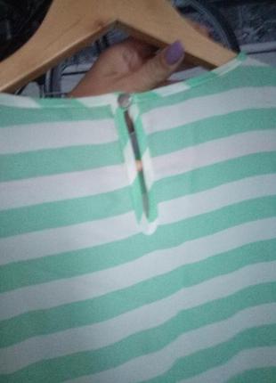 Річна блуза в смужку ніжного кольору р. 14 l3 фото
