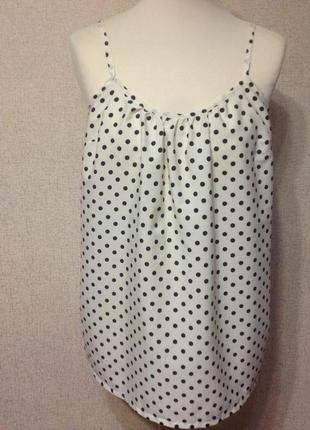 Майка дружин. f&f в горох,р. m-l