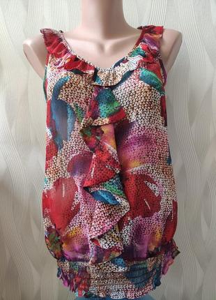 Летняя женская блуза, блузка wallis, размер s, 44-46