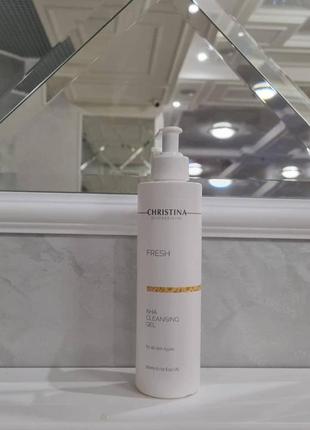 Гель з альфагидроксильными кислотами christina fresh aha cleansing gel