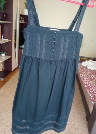 Сарафан платье с кружевом2 фото