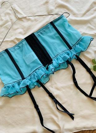 Cottelli collection широкий пояс для чулок чулков