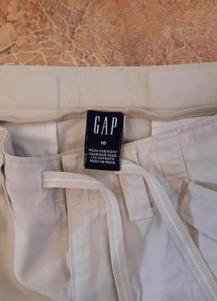 Шорты молочного цвета, на завязках gap8 фото