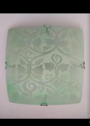 Стельова люстра світильник на 2 лампи --- можливий монтаж на стіну