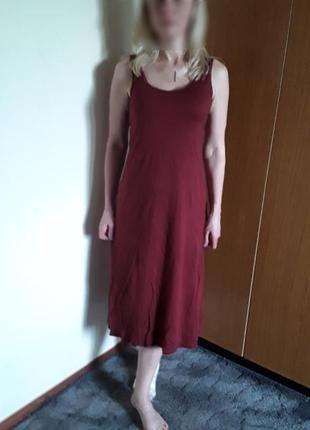 Трикотажное платье