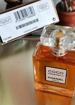 Chanel coco mademoiselle eau de parfum intense парфюмированная вода 100 мл2 фото