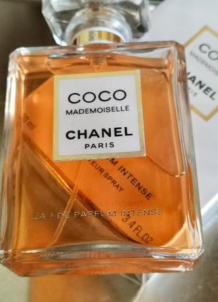 Chanel coco mademoiselle eau de parfum intense парфюмированная вода 100 мл3 фото