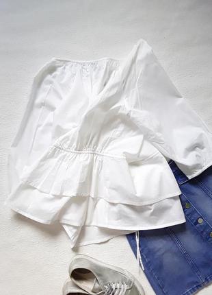 Стильная белоснежная блузочка от angel ribbons4 фото