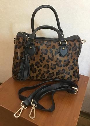 Кожаная сумка