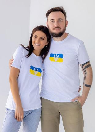 Стильні парні футболки 100%бавовна