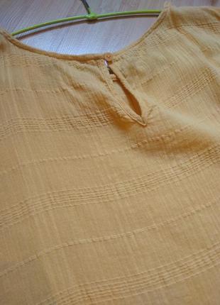 Блуза муслин баска летняя бавонная футболка4 фото