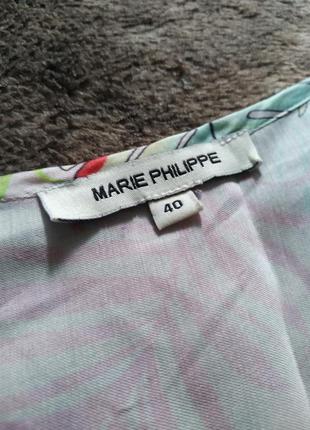 Marie philippe прелестное легчайшее платье туника. франция.3 фото