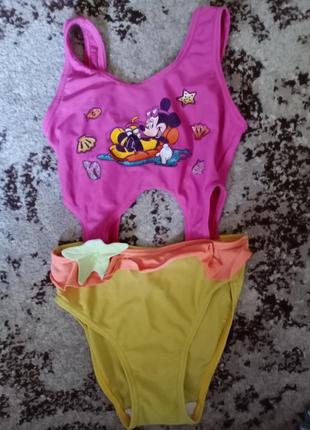Купальник сдельный на 5-6 лет