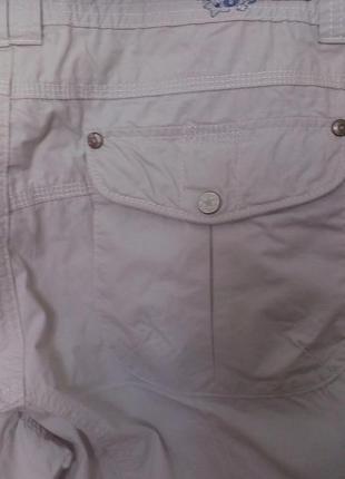 Котонові літні брюки-бриджі5 фото
