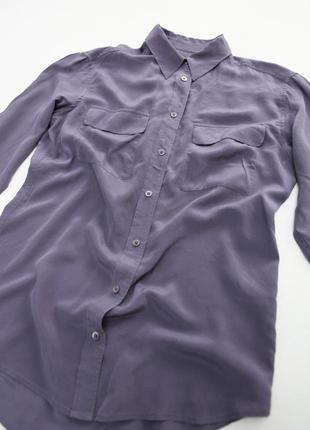 Шелковая блуза рубашка equipment3 фото